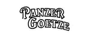PANZER-GOETZE trademark