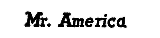MR. AMERICA trademark