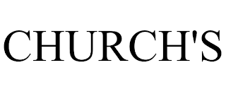 CHURCH'S trademark