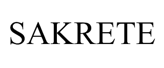 SAKRETE trademark