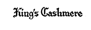 KING'S CASHMERE