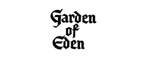 GARDEN OF EDEN trademark