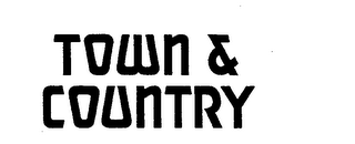 TOWN & COUNTRY trademark
