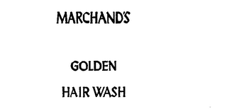 MARCHAND'S GOLDEN HAIR WASH