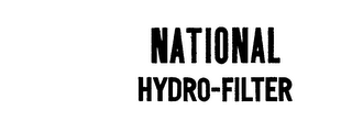 NATIONAL HYDRO FILTER