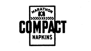 MARATHON M COMPACT NAPKINS trademark