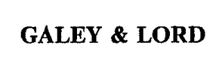 GALEY & LORD trademark