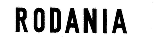 RODANIA trademark