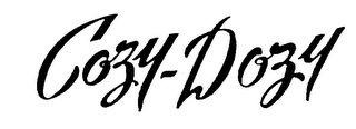 COZY-DOZY trademark