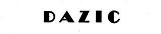 DAZIC trademark
