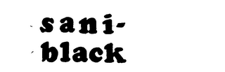 SANI-BLACK trademark