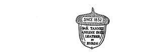 OAK TANNED ANILINE DYED LEATHER BY BYRON SINCE 1832