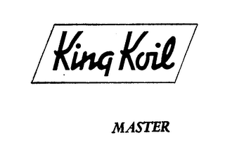 KING KOIL MASTER