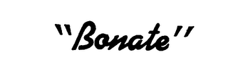 "BONATE."