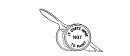 IT COSTS MORE NOT TO PAINT trademark