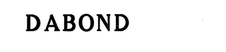DABOND trademark