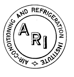 ARI AIR-CONDITIONING AND REFRIGERATION INSTITUTE