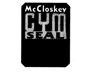 MCCLOSKEY GYM SEAL