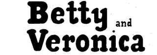 ARCHIE'S GIRLS BETTY AND VERONICA trademark