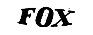 FOX trademark