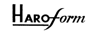 HAROFORM trademark