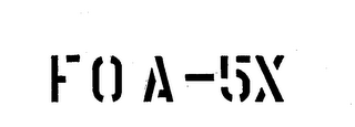 FOA-5X