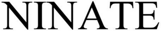NINATE trademark