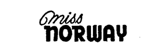 MISS NORWAY trademark