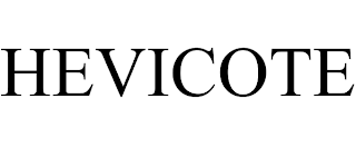 HEVICOTE trademark