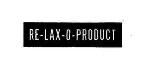 RE-LAX-O PRODUCT trademark