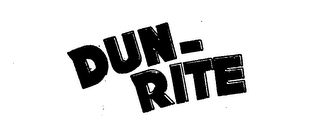 DUN-RITE trademark