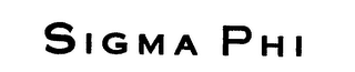 SIGMA PHI trademark