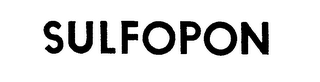 SULFOPON trademark