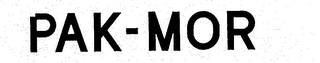 PAK-MOR trademark