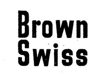 BROWN SWISS