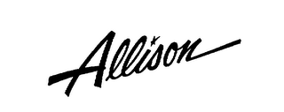 ALLISON trademark