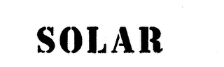 SOLAR trademark