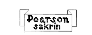 PEARSON SAKRIN trademark