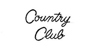 COUNTRY CLUB