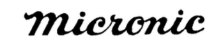 MICRONIC trademark