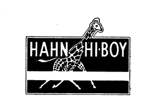 HAHN HI-BOY trademark