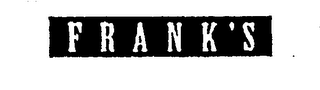 FRANK'S trademark