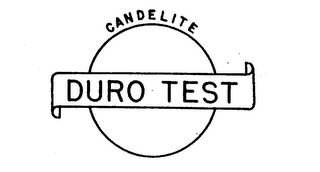 CANDELITE DURO TEST