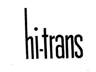 HI-TRANS trademark