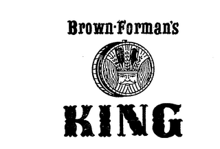 BROWN-FOREMAN'S KING