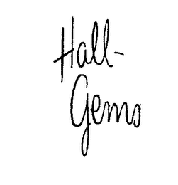 HALL-GEMS trademark