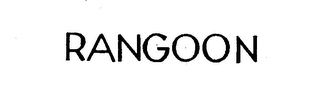 RANGOON trademark