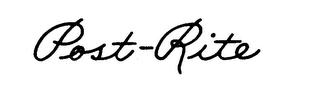 POST-RITE trademark