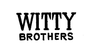 WITTY BROTHERS trademark
