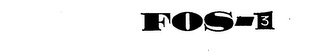 FOS-3 1 trademark